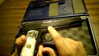 Colt 45 1911 Edición Especial Pavoneada y Grabada [upl. by Laehplar944]