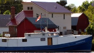 Grand River Dunnville to Lake Erie Port Maitland Canada [upl. by Namzaj560]