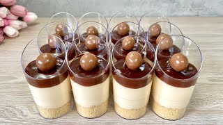 Mini Millionaire’s Dessert Cups in 10 minutes  No Bake Dessert  Easy and Yummy [upl. by Nylek718]