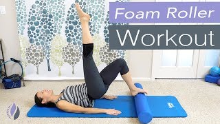 Pilates Foam Roller Workout [upl. by Ecyla]