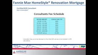 NMP Webinar Fannie Mae HomeStyle® Renovation Mortgage [upl. by Milson]