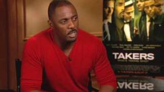 TAKERS  Idris Elba Interview [upl. by Celle]