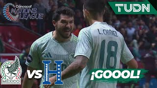 ¡DOBLETE Henry no falla vía penal  México 40 Honduras  CONCACAF Nations League 2024  TUDN [upl. by Ethbinium]