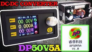 DP50V5A программируемый понижающий DCDC конвертер или преобразователь напряжения 250W Aliexpress [upl. by Alysia]