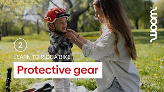 Learn to ride a bike part 2 of 16  Protective gear for kids [upl. by Ilwain]