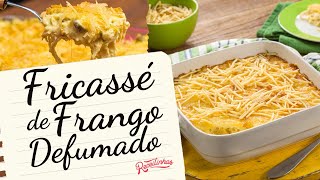 FRICASSÉ DE FRANGO DEFUMADO RECEITA MUITO FÁCIL E RÁPIDA DE FAZER  RECEITINHAS [upl. by Kwabena494]