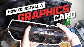 How to Install a Graphics Card into your PC POV  GoPro [upl. by Suivatnad487]