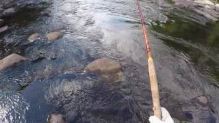 Fishing the bottom of Bridge Pool on the Millers River Massachusetts [upl. by Uda]