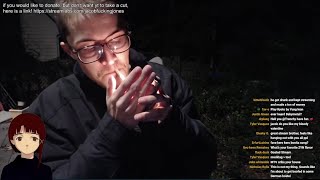 Drunk Cigarette Smoker Listens to Duvet on Stream [upl. by Alwitt145]