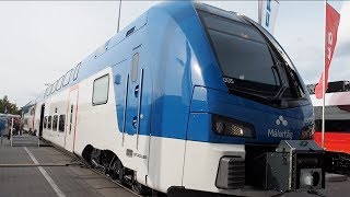 Stadler Kiss Double Deck Train EMU  Mälar train [upl. by Inek]