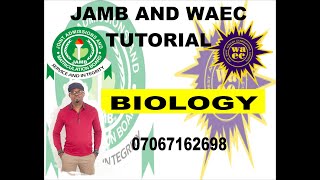 WAEC AND JAMB TUTORIAL BIOLOGY [upl. by Lotsyrc]