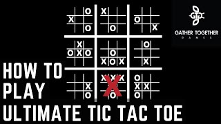 How To Play Ultimate Tic Tac Toe [upl. by Minardi599]