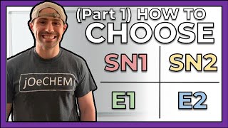 Examples of Choosing Between Sn2 E2 Sn1 and E1 Part One [upl. by Anelam]