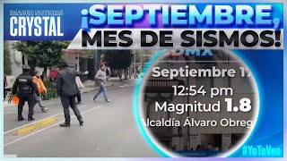 Se registra un sismo en la alcaldía Álvaro Obregón  Noticias con Crystal Mendivil [upl. by Pliner716]