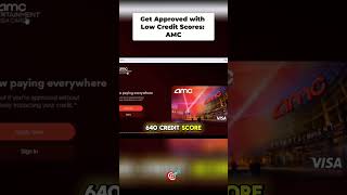 Get Approved with Low Credit Scores AMC Credit Card [upl. by Bill384]