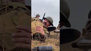 11th Border Regt in Action  WW1 Newville Nov 2023 history reenactment military ww1 worldwar1 [upl. by Norm610]