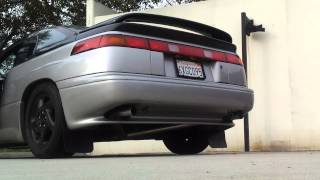 Subaru svx straight pipe exhaust [upl. by Isdnil]