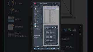 Dynamic Window  AutoCAD Tutorial architecture civilengineering architecturedesign [upl. by Aara]