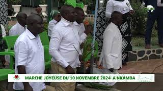 MARCHE JOYEUSE DU 10 NOVEMBRE 2024 A NKAMBA [upl. by Locin]