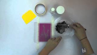 How to Silk Screen on Glass [upl. by Laverne]