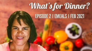 eMeals Meal Plan App Demo Grocery Haul and Meal Review  Feb 2021 [upl. by Atekahs]