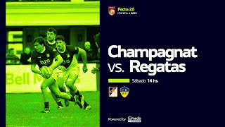 URBA  Primera A 2023  Champagnat vs Regatas BV  EN VIVO [upl. by Lartnom995]