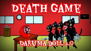 Daruma doll vs cartoon catsdaruma san ga korondadeath gameas the gods willdrawing cartoon 2 [upl. by Jannelle]