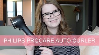 How to krullen met Philips ProCare Auto Curler  word het gezicht van de tutorial  GirlsceneNL [upl. by Aicel]