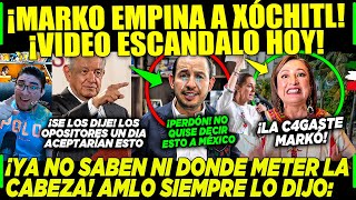 AMLO ¡JAQUE MATE A XÓCHITL MARKO EMPINA A LA BOTARGA ¡A POCOS DÍAS DE LA ELECCIÓN [upl. by Alludba]