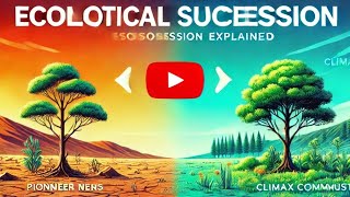 Ecological Succession Explained How Ecosystems Transform Over Time [upl. by Katzen378]