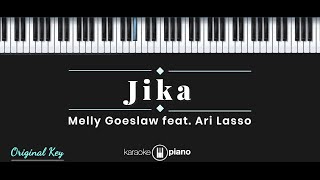 Jika  Melly Goeslaw feat Ari Lasso KARAOKE PIANO  ORIGINAL KEY [upl. by Pettiford598]