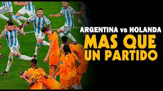 MÁS ALLÁ DEL JUEGO Argentina vs Holanda  Documental [upl. by Anitsenre]