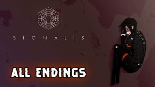 SIGNALIS  All Endings  5 Endings [upl. by Emile600]