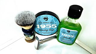 Yaqi Ultima Open Comb Adjustable Razor REX 1955 Shaving Soap and Splash Yaqi Atlantic Brush [upl. by Muryh]