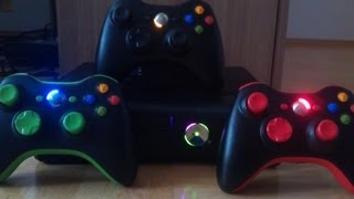 Xbox LED´s Mod Selber machen Einfach GermanHD [upl. by Aliber]