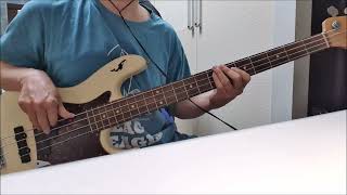 Smokie  Needles and Pins bass cover [upl. by Cos]