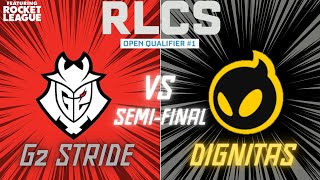 2024 RLCS Major 1 Open Qualifier 1 SemiFinal  G2 STRIDE vs DIGNITAS  Full Match Replay [upl. by Shute]