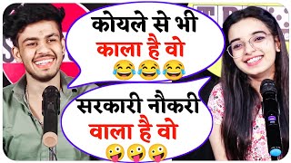 सरकारी नौकरी वाला है वो 😂  Very Funny Shayari  Sargun Tyagi  Chetna Balhara Shayari  OS20 [upl. by Pattani]