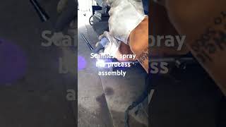 Stainless spray bar process assembly and full welding [upl. by Murrah]