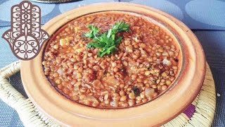 Lentilles à la Marocaine [upl. by Aneekal]