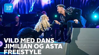 Asta og Jimilian  Freestyle  Vild med dans  TV 2 PLAY [upl. by Aceber146]