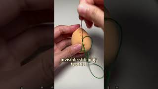 Invisible stitching tutorial 🥰manufacturing dresstells amazonfinds hacks handsewing tricks [upl. by Odraude471]