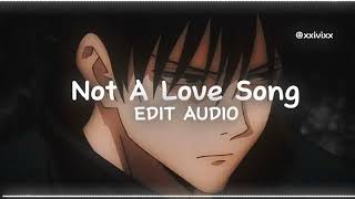 Not A Love Song  Bülow ¦ Edit Audio [upl. by Kinch]