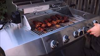 Grilla med Lyfco Exclusive gasolgrill [upl. by Heymann]