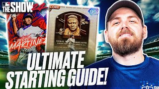 HOW TO START DIAMOND DYNASTY IN MLB THE SHOW 24 [upl. by Anerat]