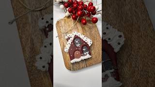 Gingerbread house cookie shortvideo christmas christmascookies cookies xmas baking shorts [upl. by Fitalludba]