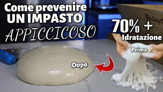 Come Evitare Che Limpasto Della Pizza Diventi Appiccicoso [upl. by Lemrej]