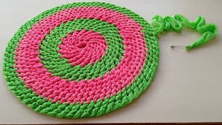 Super Beautiful Doormat Idea  Paydan Banane ka Tarika  Doormat Making At Home  Craft With Priya [upl. by Airret]