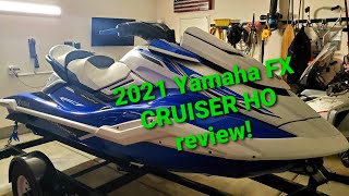 2021 Yamaha FX Cruiser HO review [upl. by Norvan563]