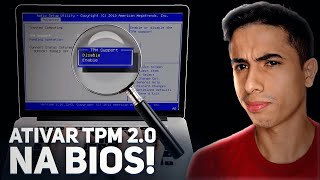 Como ATIVAR O TPM 20 na BIOS para rodar o WINDOWS 11 [upl. by Bausch]